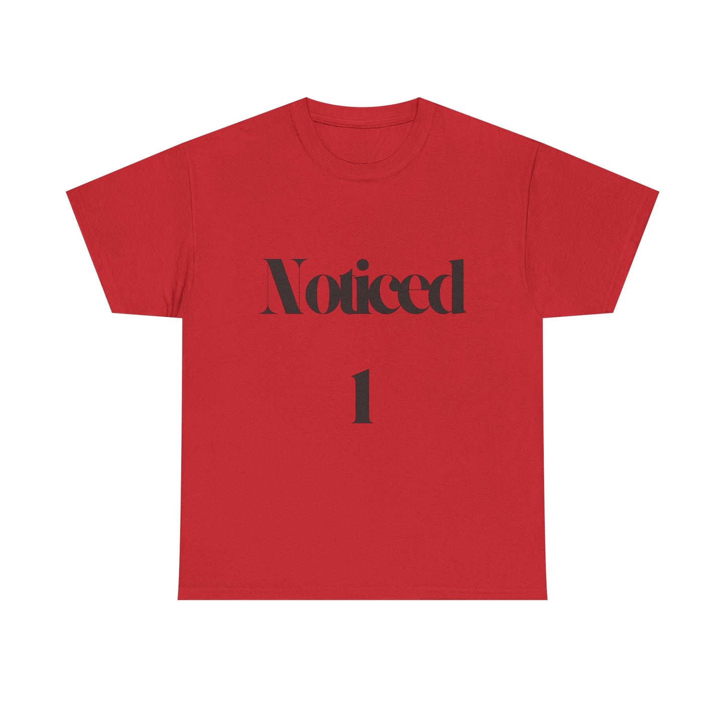 Noticed 1 Cotton T-Shirt - Noticed One