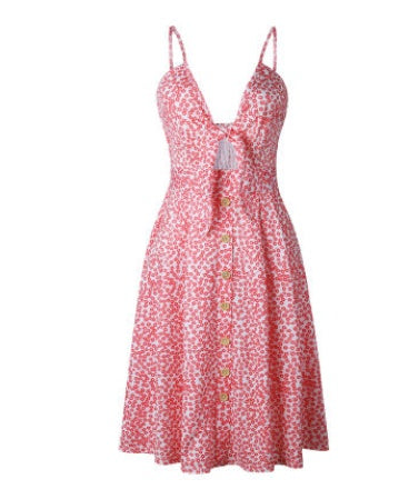 Summer Backless Sheath Dress - Noticed One
