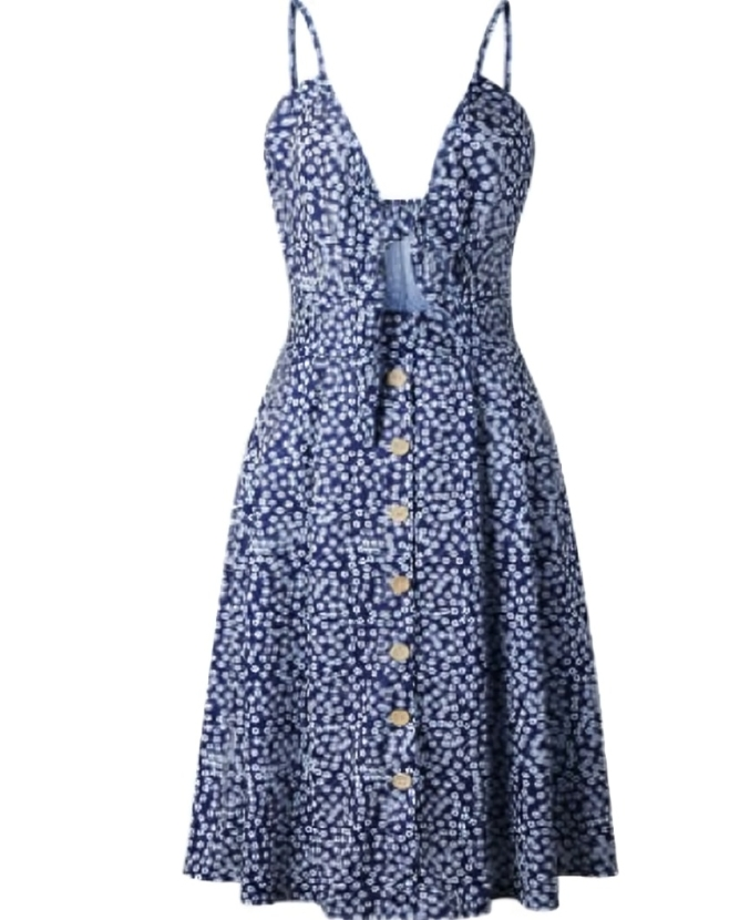 Summer Backless Sheath Dress - Noticed One