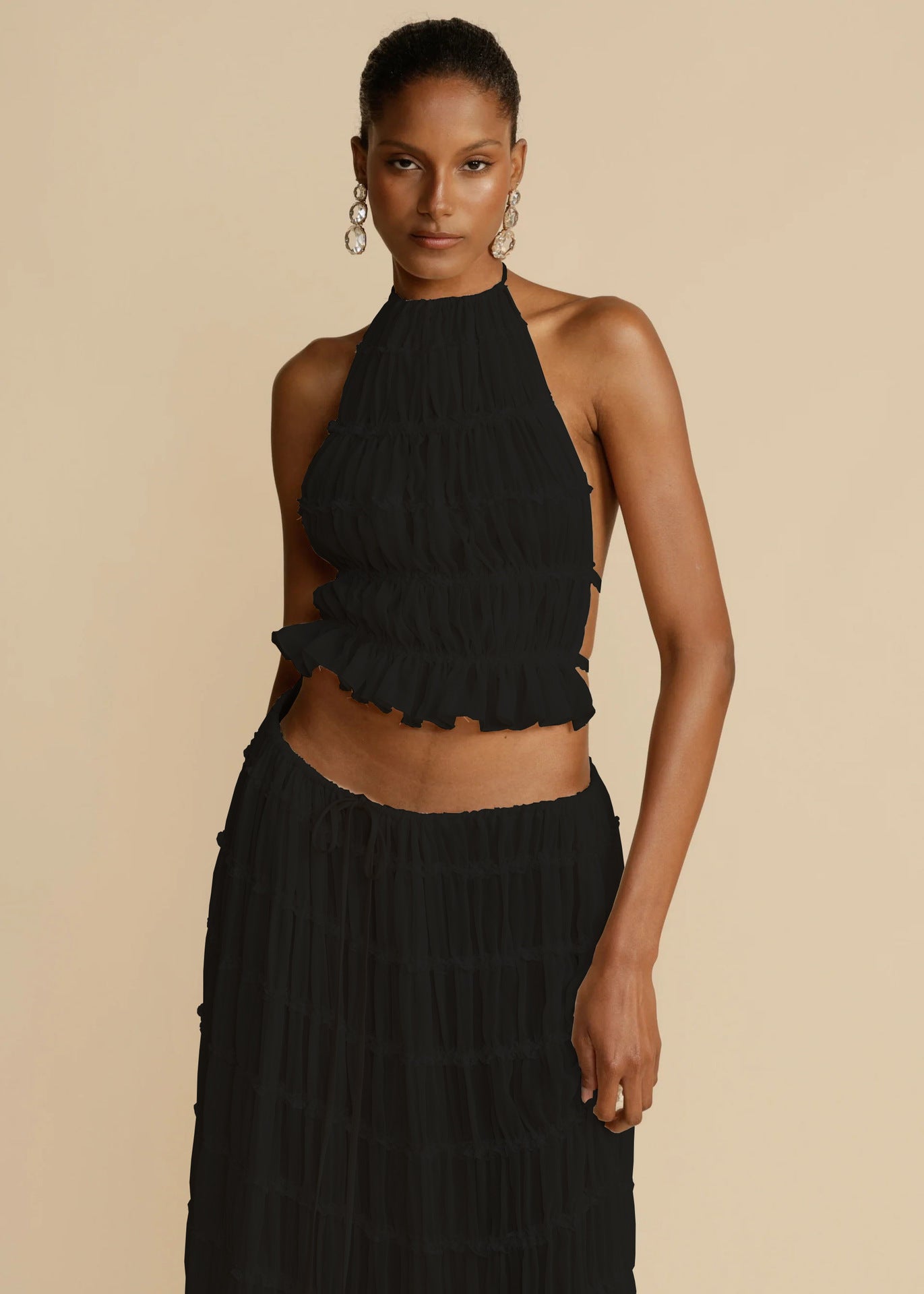 2-Piece Halter Dress Set - Noticed One