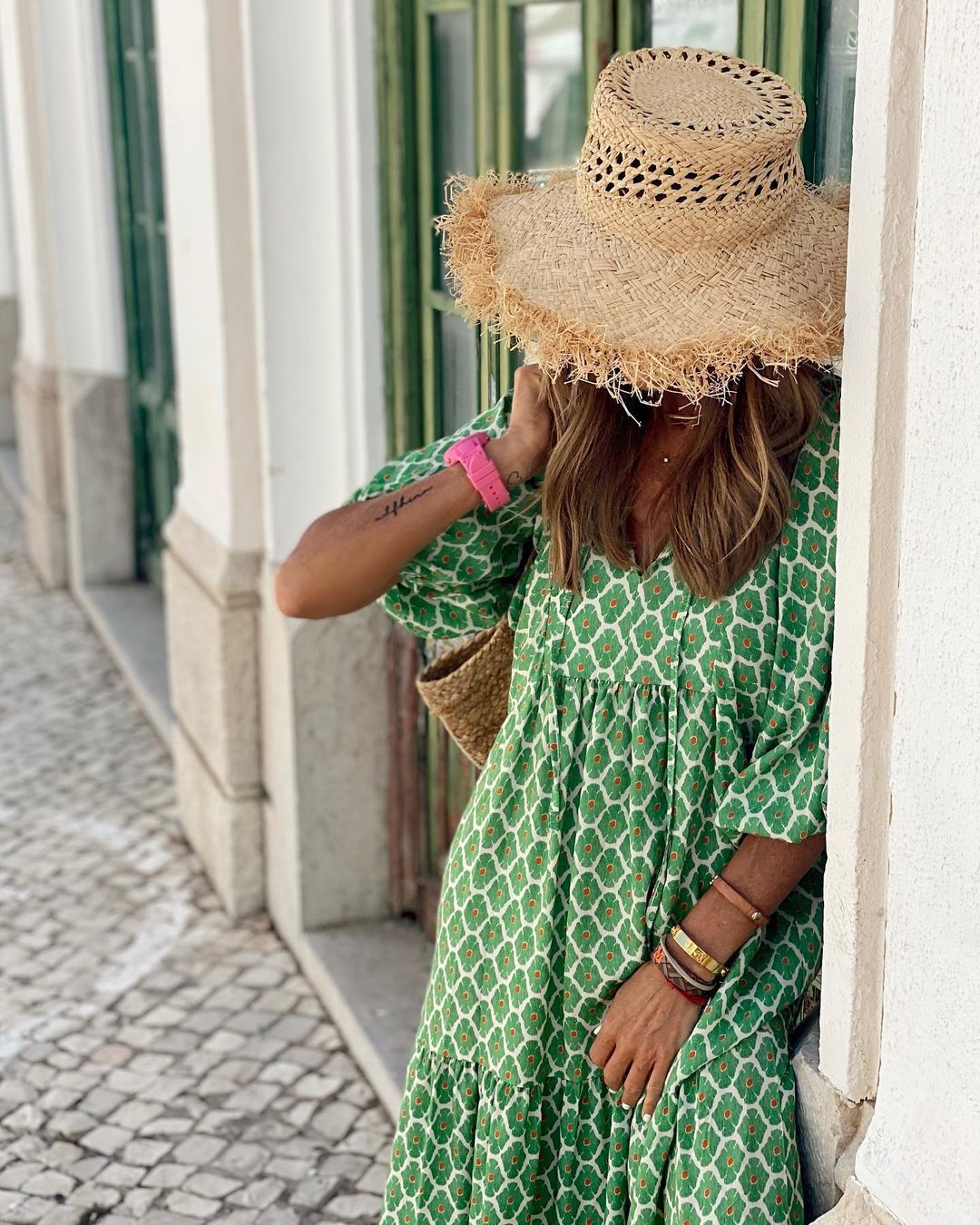 Boho Floral V-Neck Maxi Dress - Noticed One