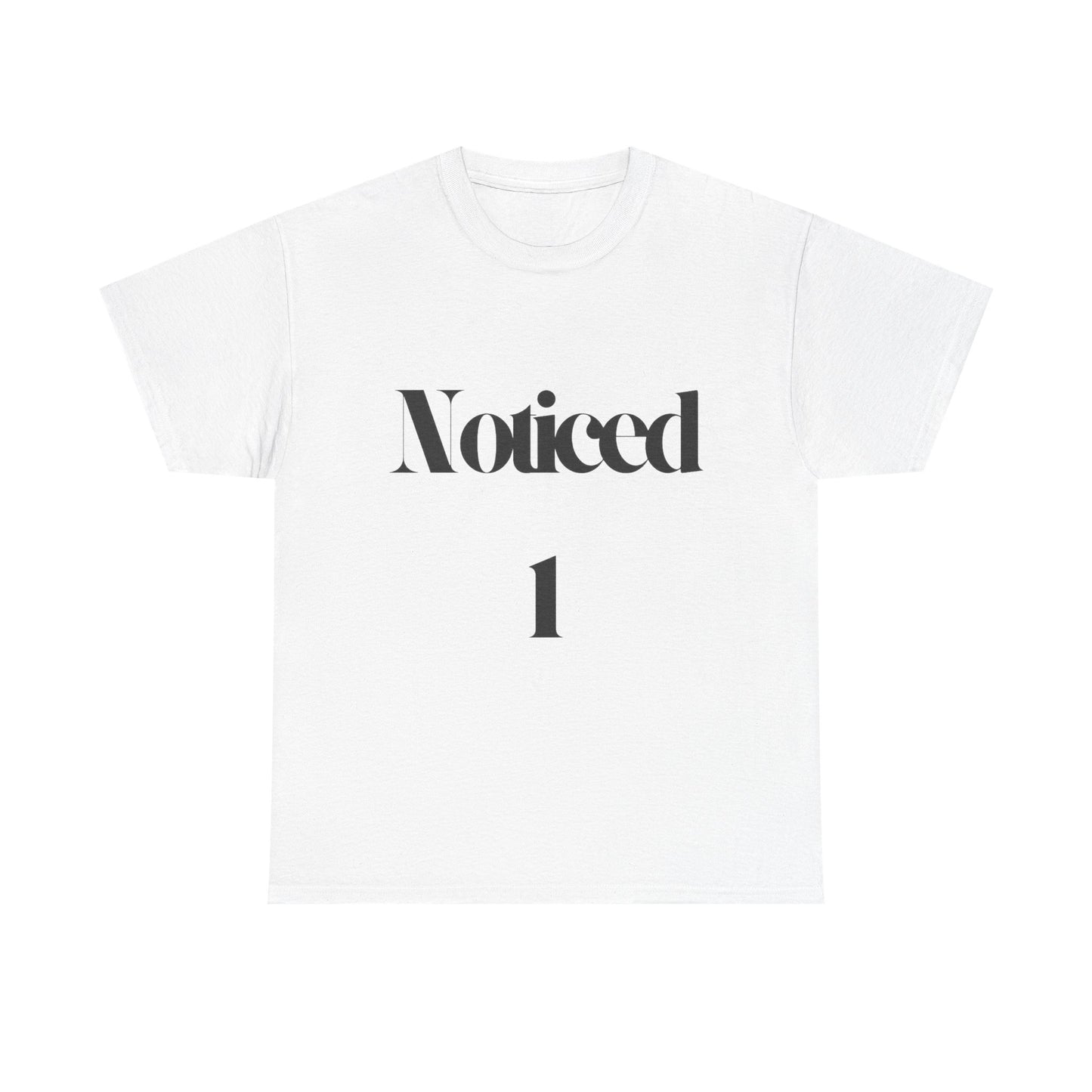 Noticed 1 Cotton T-Shirt - Noticed One