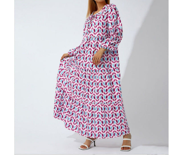 Boho Floral V-Neck Maxi Dress - Noticed One