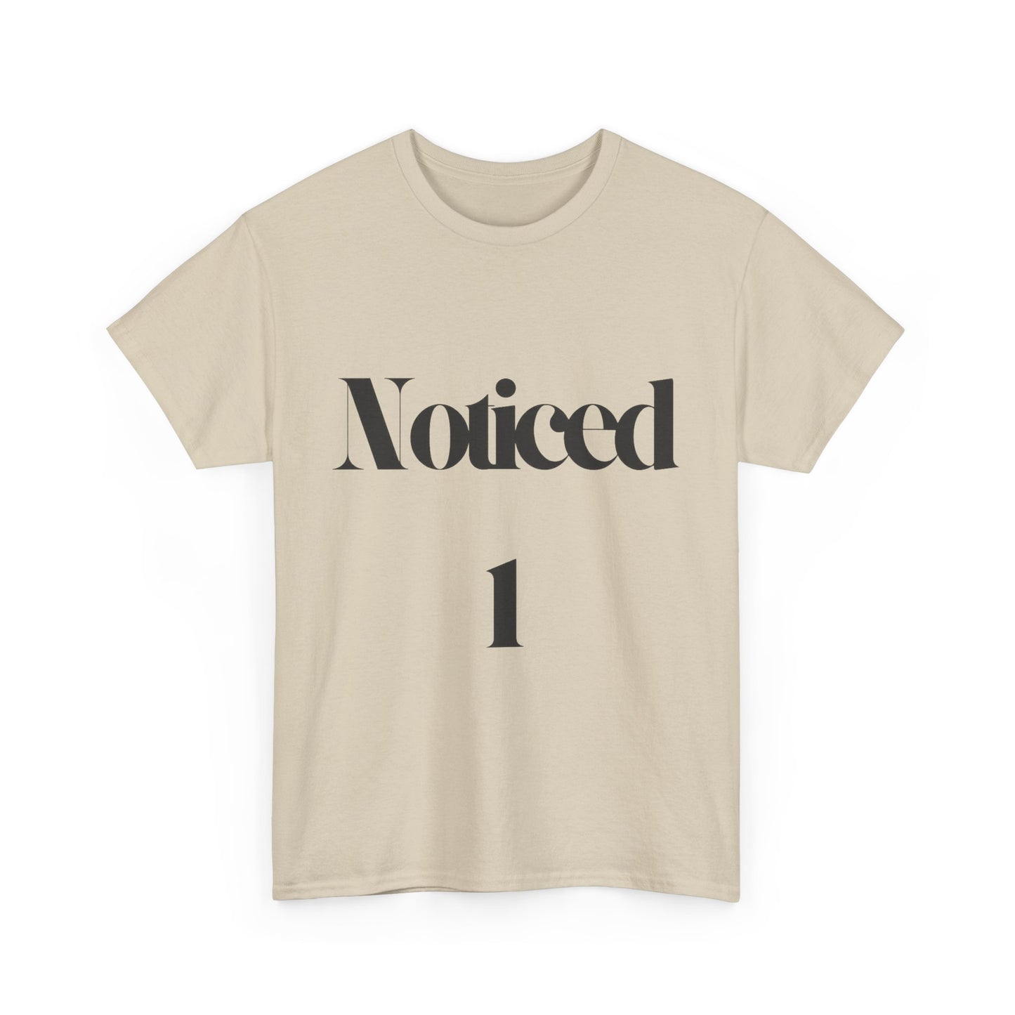 Noticed 1 Cotton T-Shirt - Noticed One