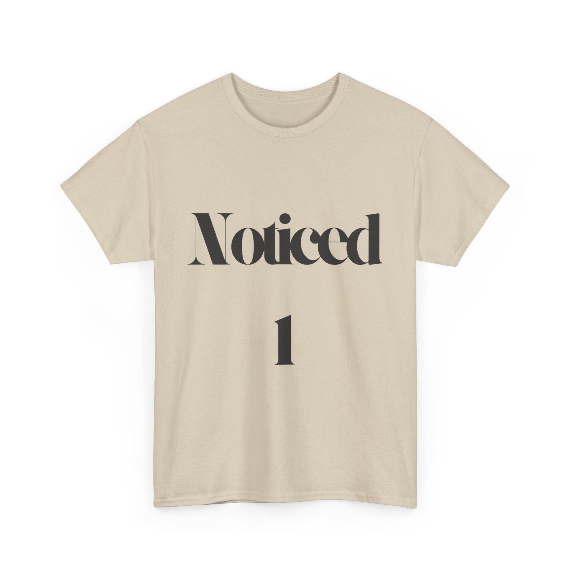 Noticed 1 Cotton T-Shirt - Noticed One