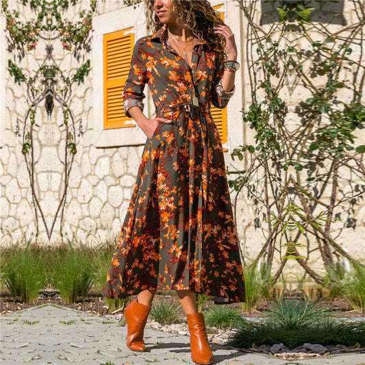 Madrid Vintage Chiffon Dress - Noticed One