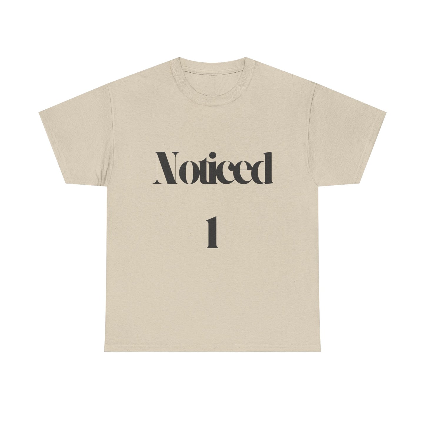 Noticed 1 Cotton T-Shirt - Noticed One