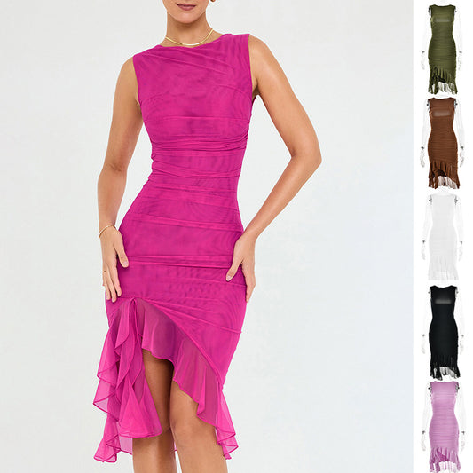 Summer Slim Fit Sleeveless Dress - Noticed One
