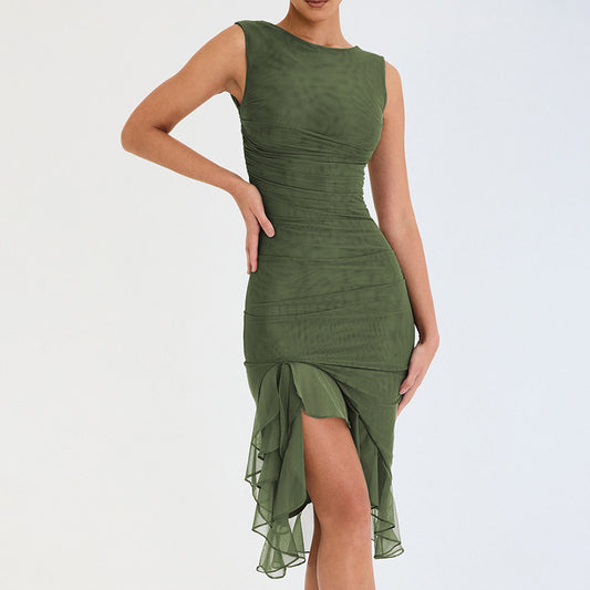 Summer Slim Fit Sleeveless Dress - Noticed One