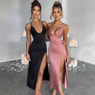 Spaghetti Strap Split Dress - Noticed One